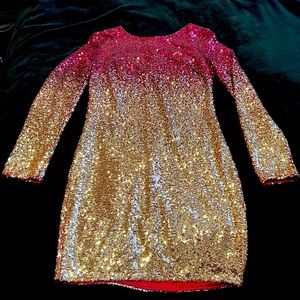 Fashion Nova Sequin Dress